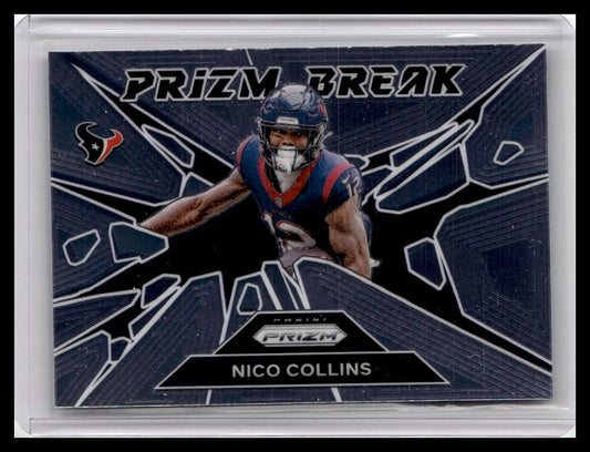 2024 Panini Prizm #3 Nico Collins Prizm Break