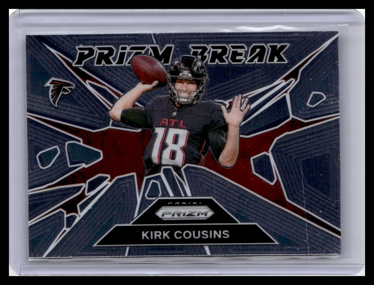 2024 Panini Prizm #7 Kirk Cousins Prizm Break