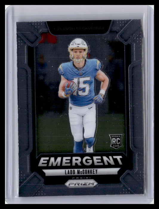 2024 Panini Prizm #13 Ladd McConkey Emergent