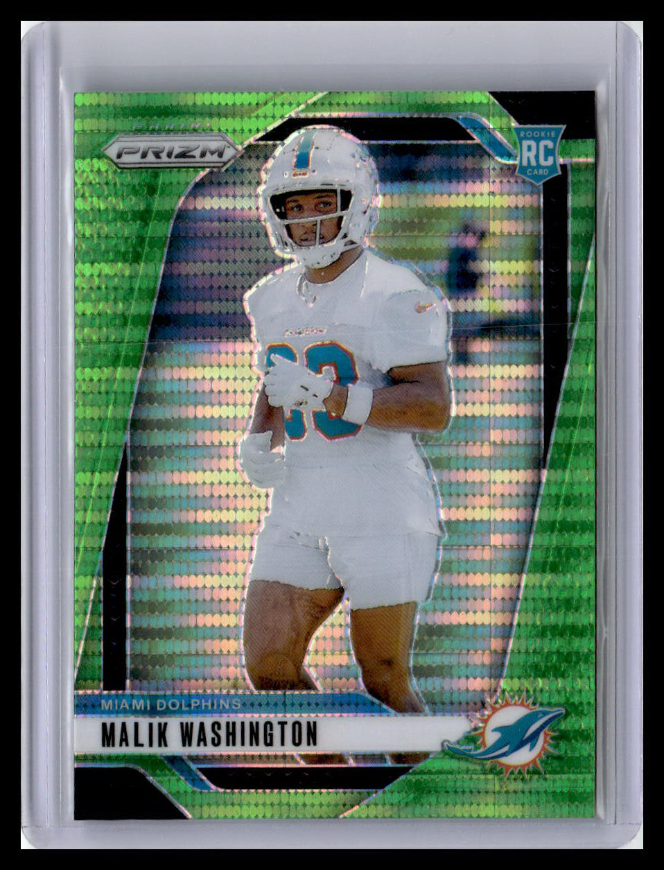 2024 Panini Prizm #371 Malik Washington Silver