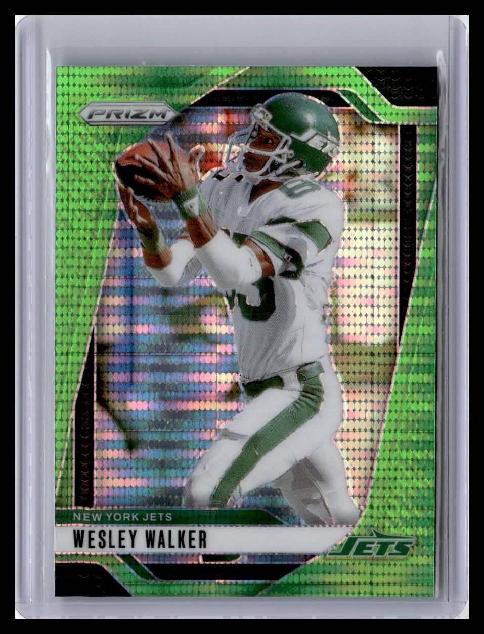 2024 Panini Prizm #230 Wesley Walker Green Wave