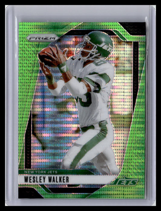 2024 Panini Prizm #230 Wesley Walker Green Wave