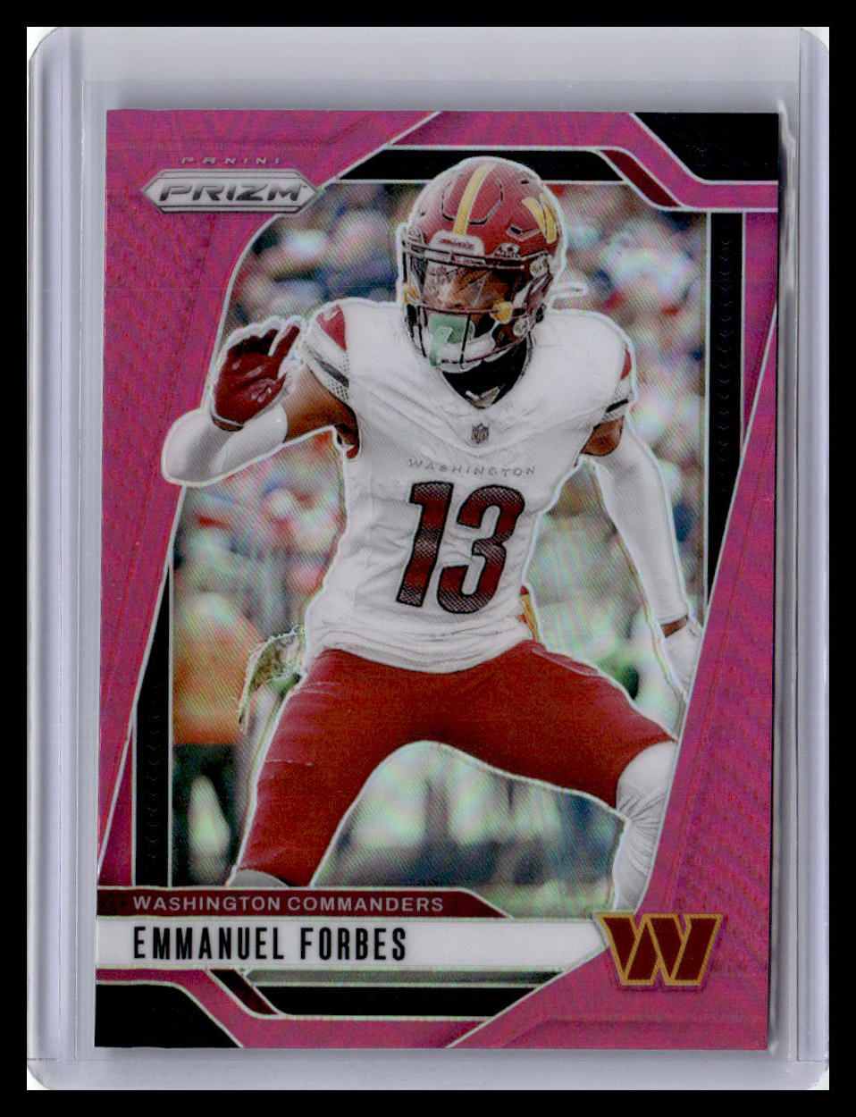 2024 Panini Prizm #291 Emmanuel Forbes Red White and Blue