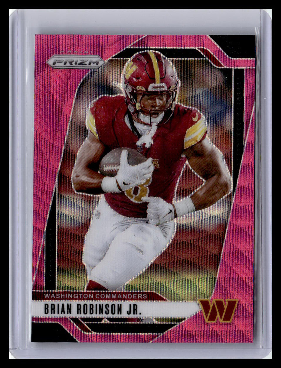 2024 Panini Prizm #288 Brian Robinson Jr. Green Wave