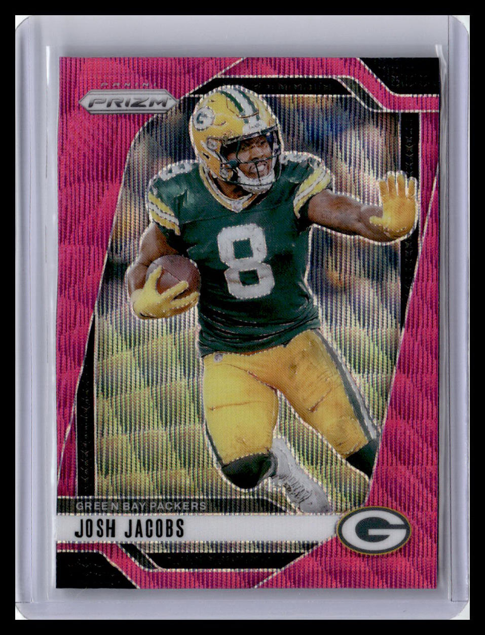 2024 Panini Prizm #102 Josh Jacobs Silver