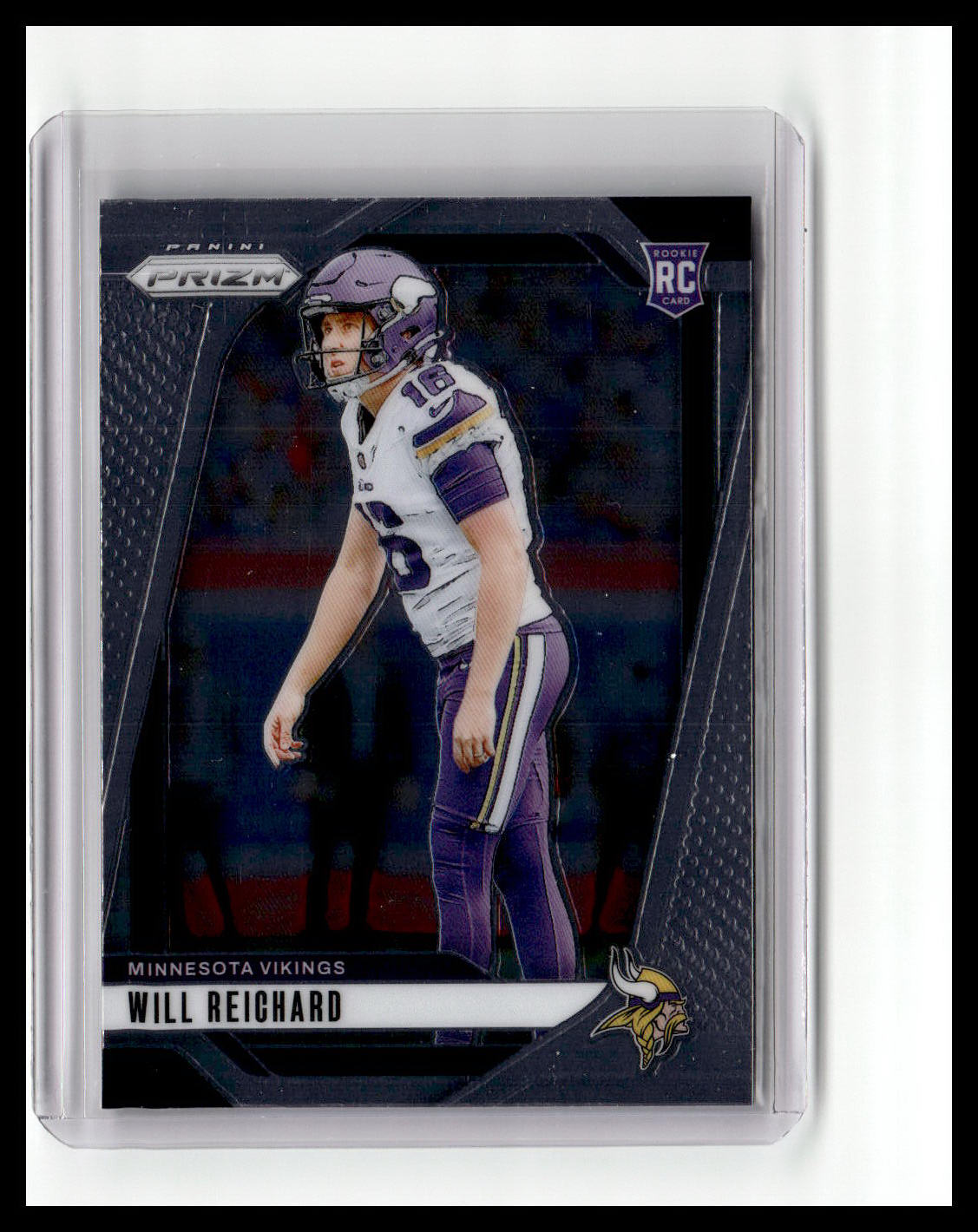 Football trading card of Will Richard from the Minnesota Vikings