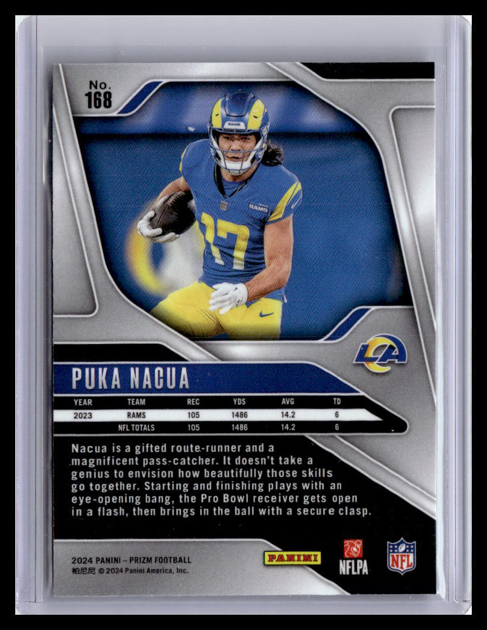 2024 Panini Prizm #168 Puka Nacua