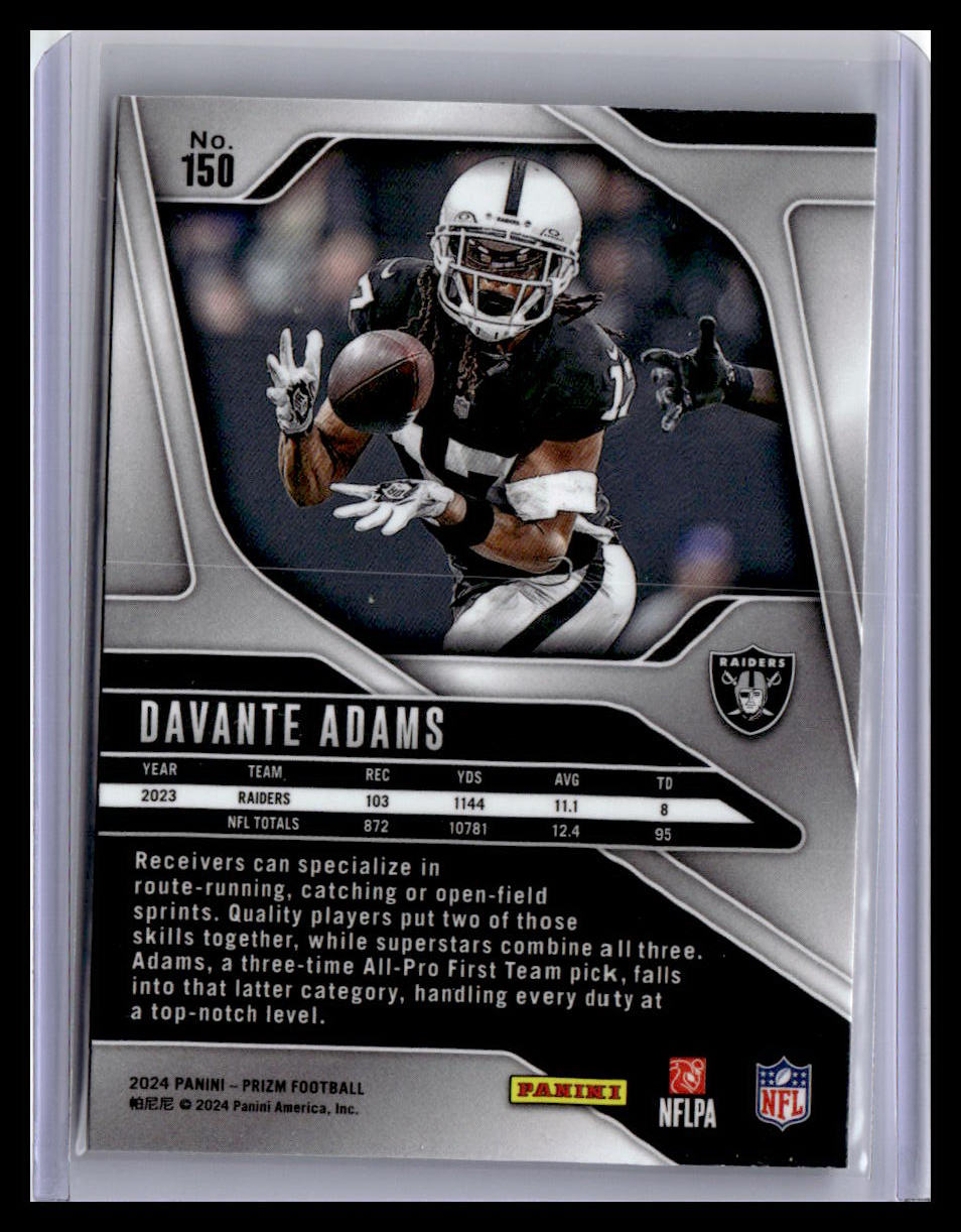 2024 Panini Prizm #150 Davante Adams