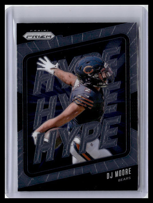 2024 Panini Prizm #15 DJ Moore Hype