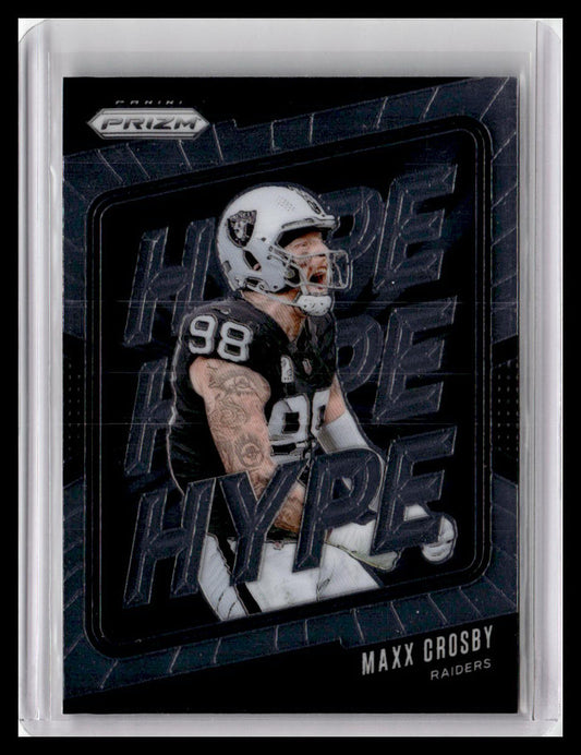 2024 Panini Prizm #9 Maxx Crosby Hype