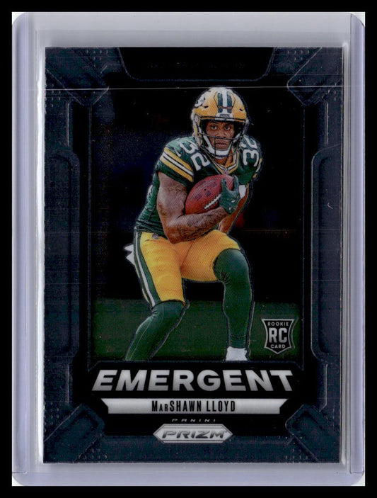 2024 Panini Prizm #18 MarShawn Lloyd Emergent