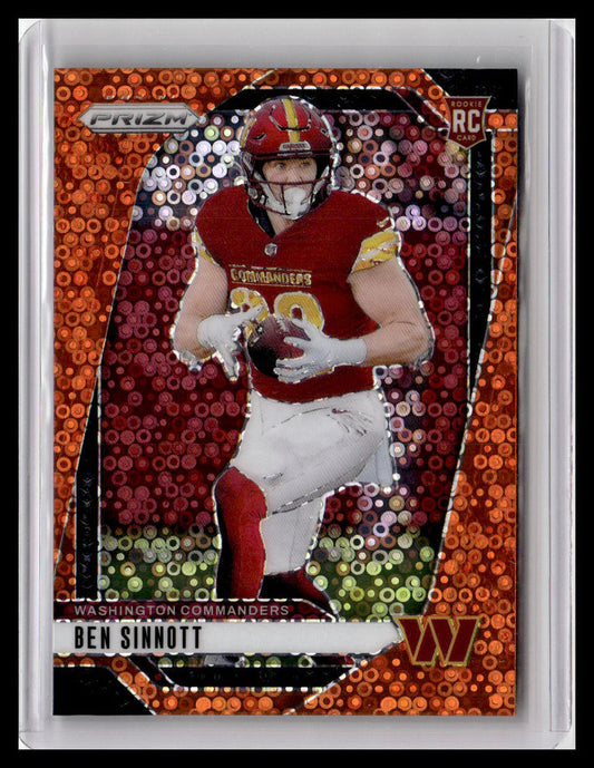 2024 Panini Prizm #307 Ben Sinnott Orange Disco Prizm