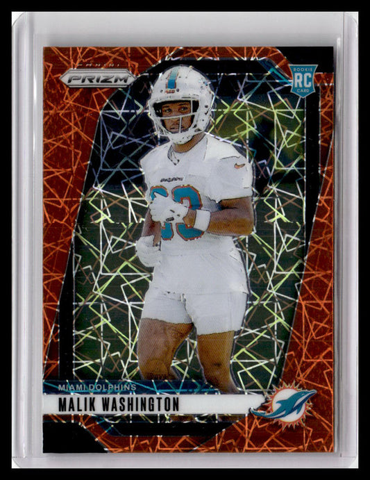 2024 Panini Prizm #371 Malik Washington Lazer