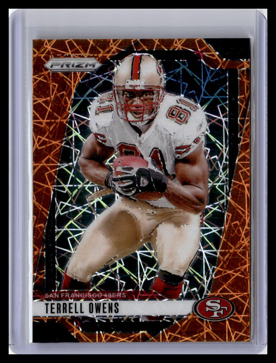 2024 Panini Prizm #257 Terrell Owens Lazer