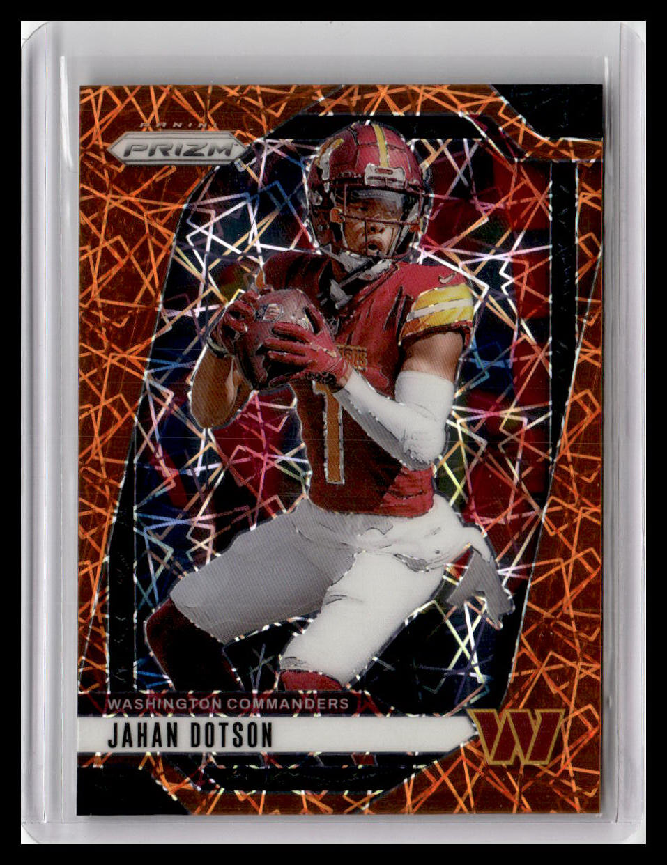 2024 Panini Prizm #290 Jahan Dotson Lazer