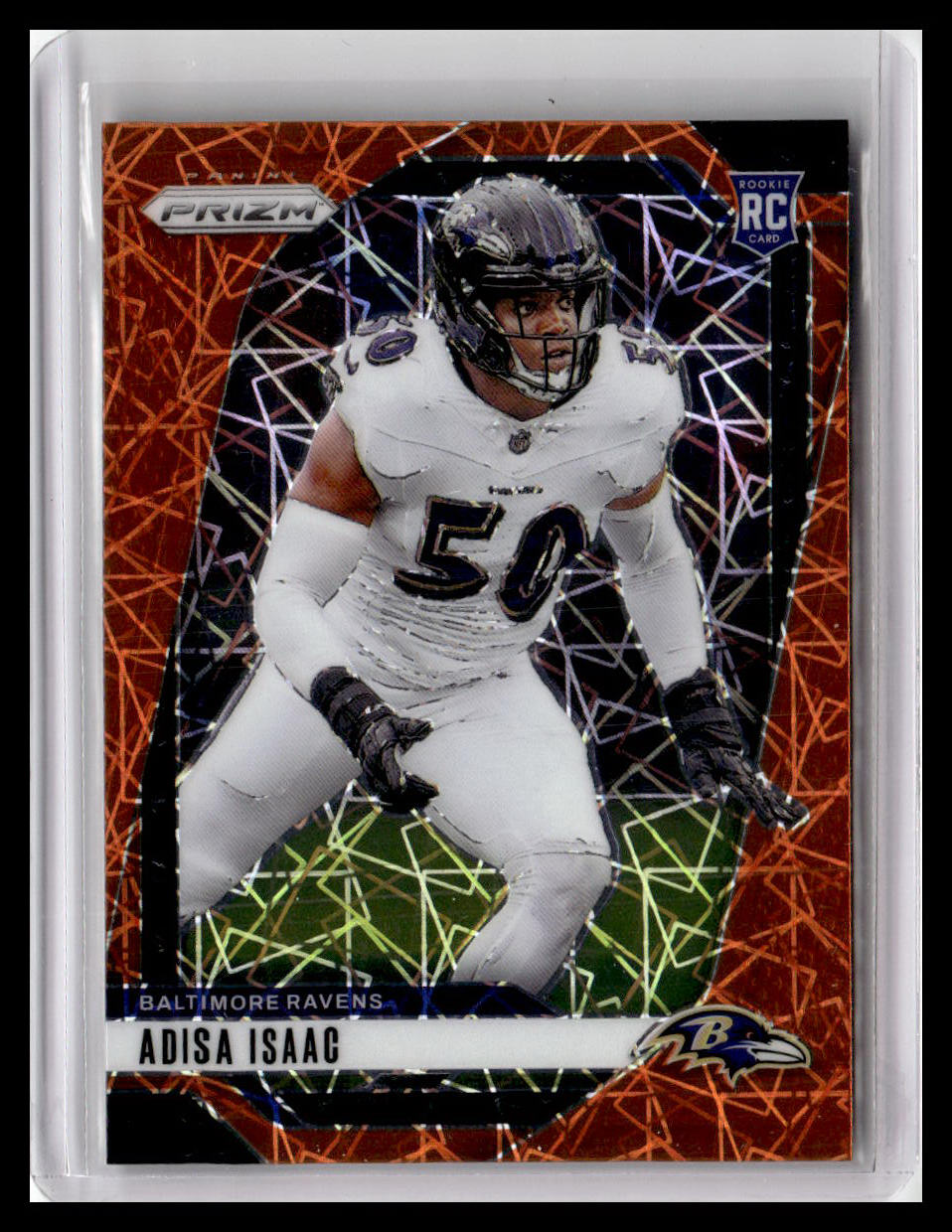 2024 Panini Prizm #302 Adisa Isaac Lazer
