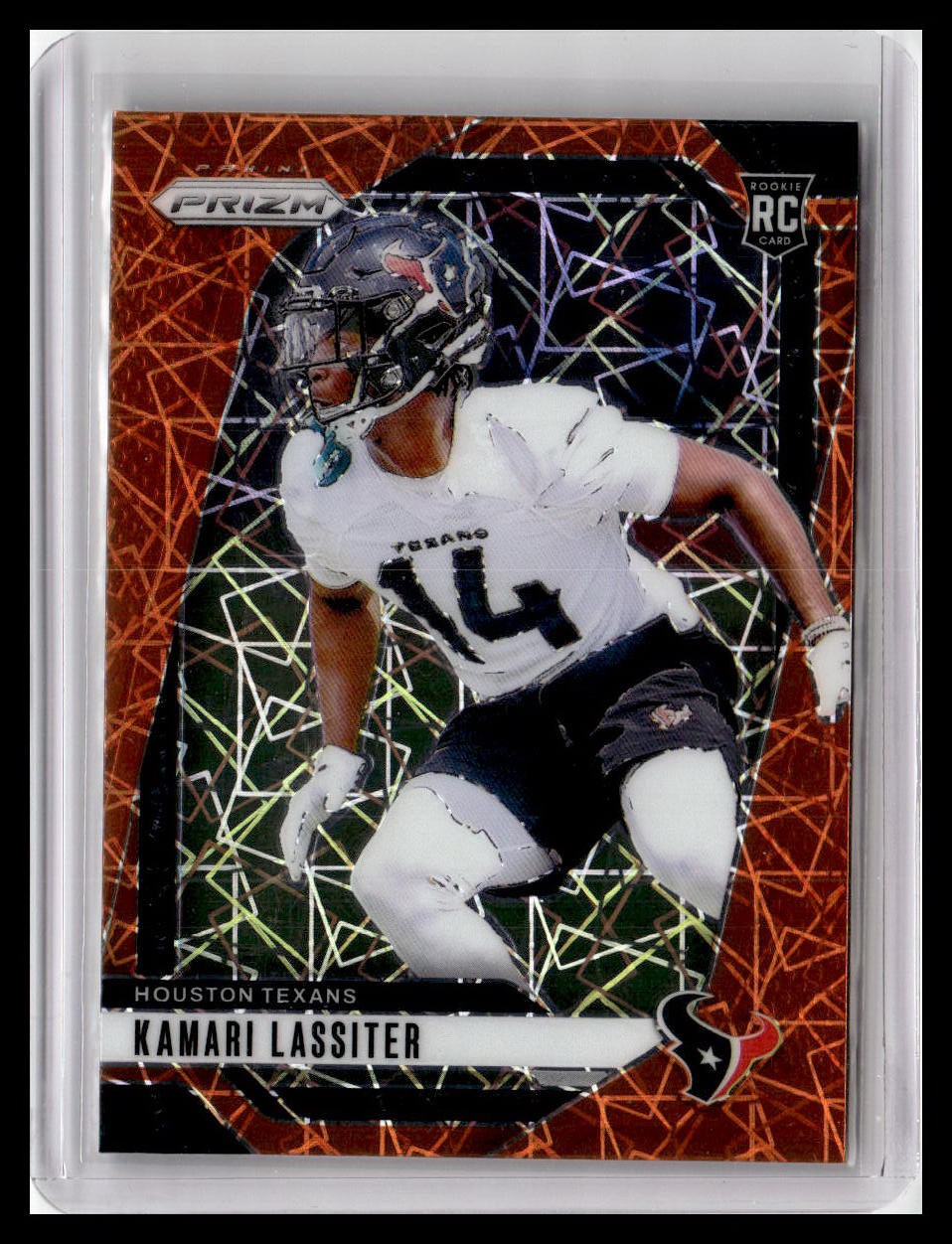 2024 Panini Prizm #360 Kamari Lassiter Lazer