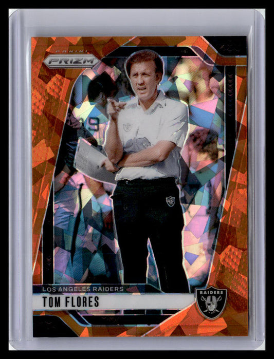 2024 Panini Prizm #156 Tom Flores Orange Ice