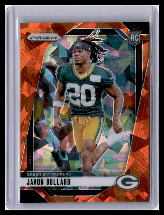 2024 Panini Prizm #345 Javon Bullard Orange Ice