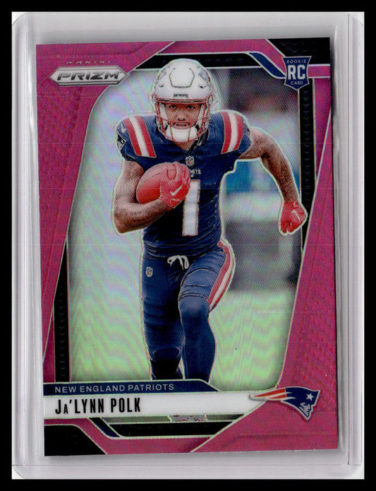 2024 Panini Prizm #339 Ja'Lynn Polk Pink