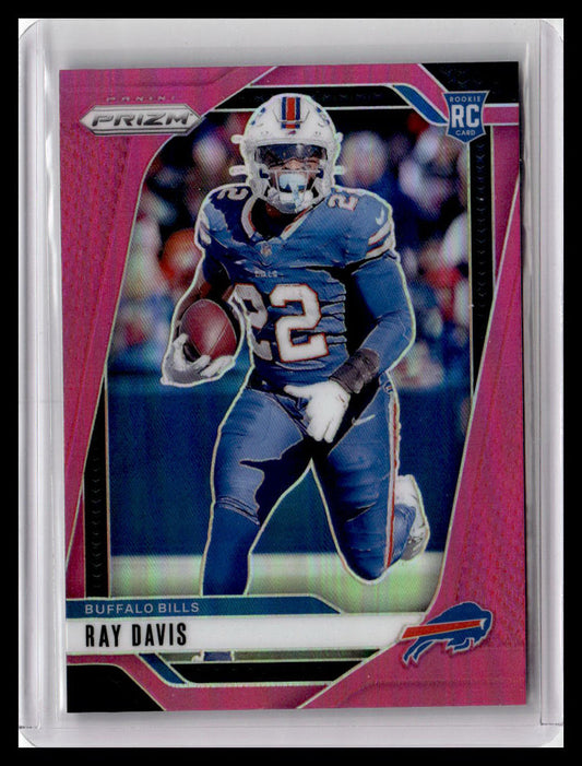 2024 Panini Prizm #382 Ray Davis Pink
