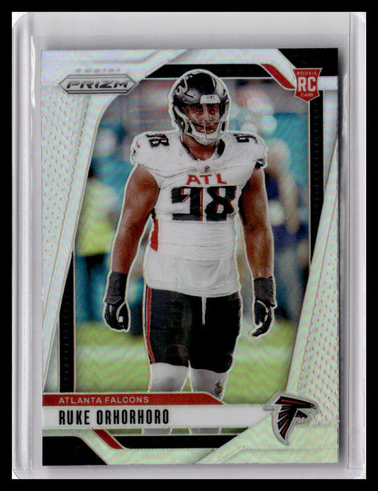 2024 Panini Prizm #386 Ruke Orhorhoro Silver