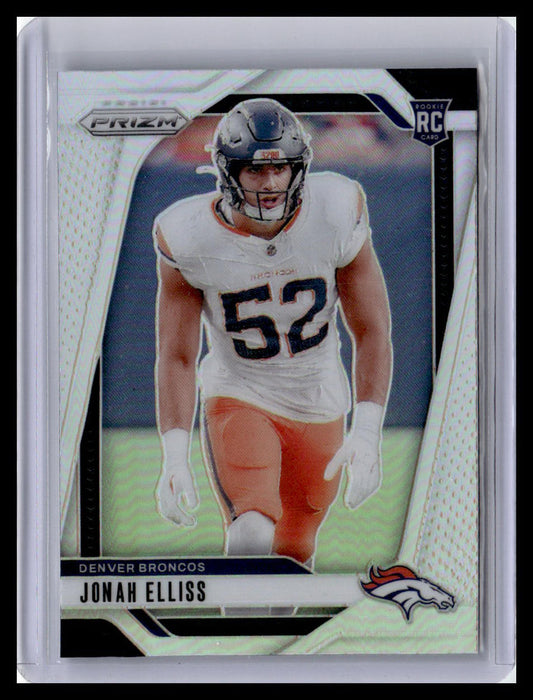 2024 Panini Prizm #356 Jonah Elliss Silver