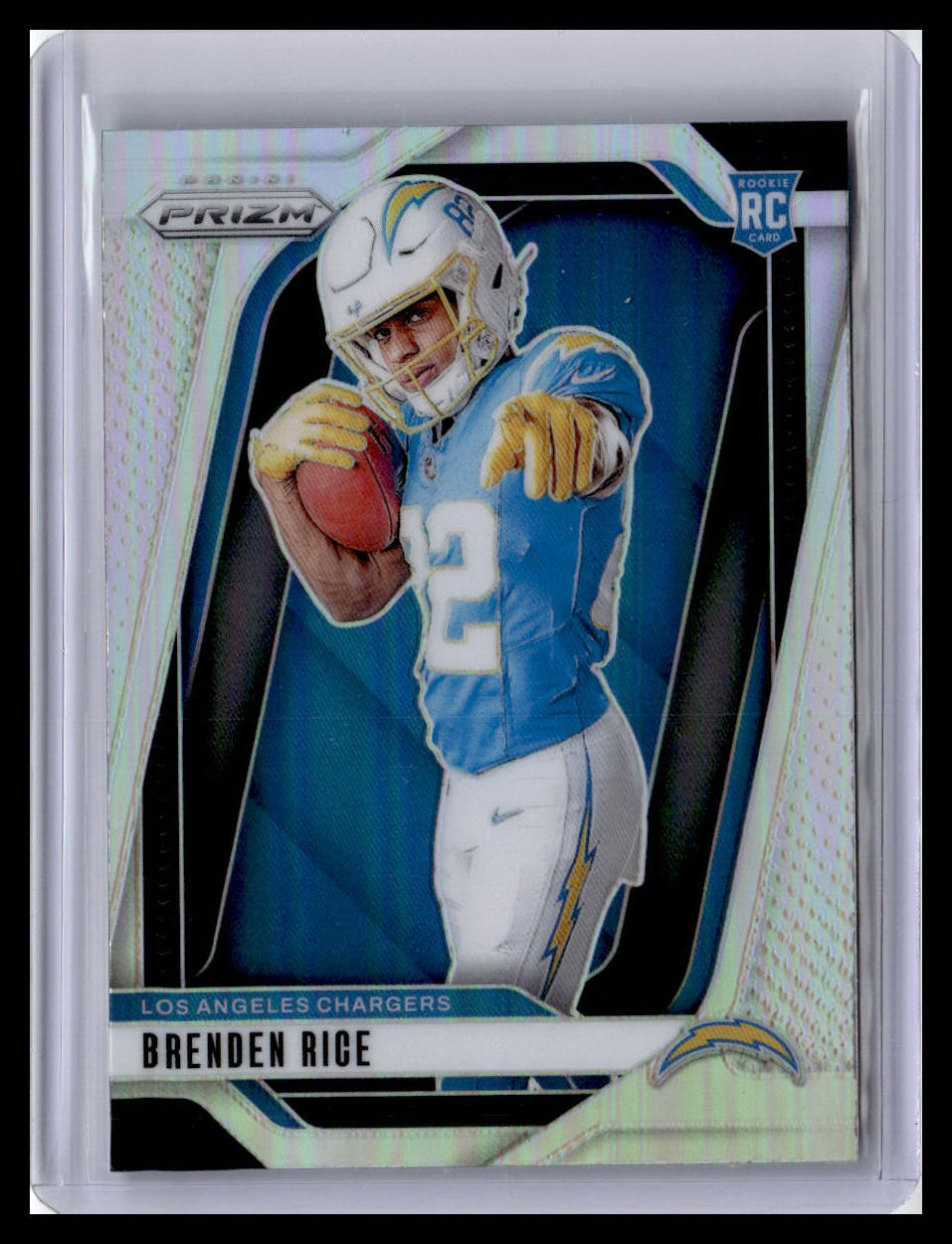 2024 Panini Prizm #7 Brenden Rice Rookie Variations Silver Prizm