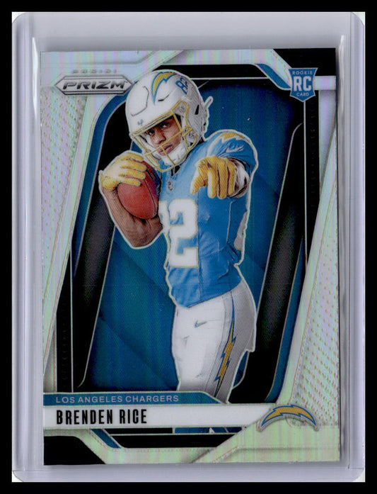 2024 Panini Prizm #7 Brenden Rice Rookie Variations Silver Prizm