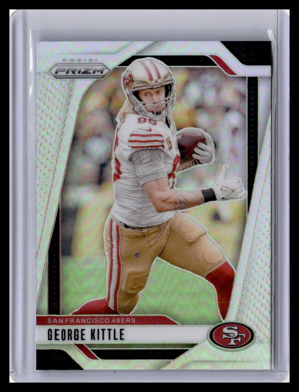 2024 Panini Prizm #253 George Kittle Silver