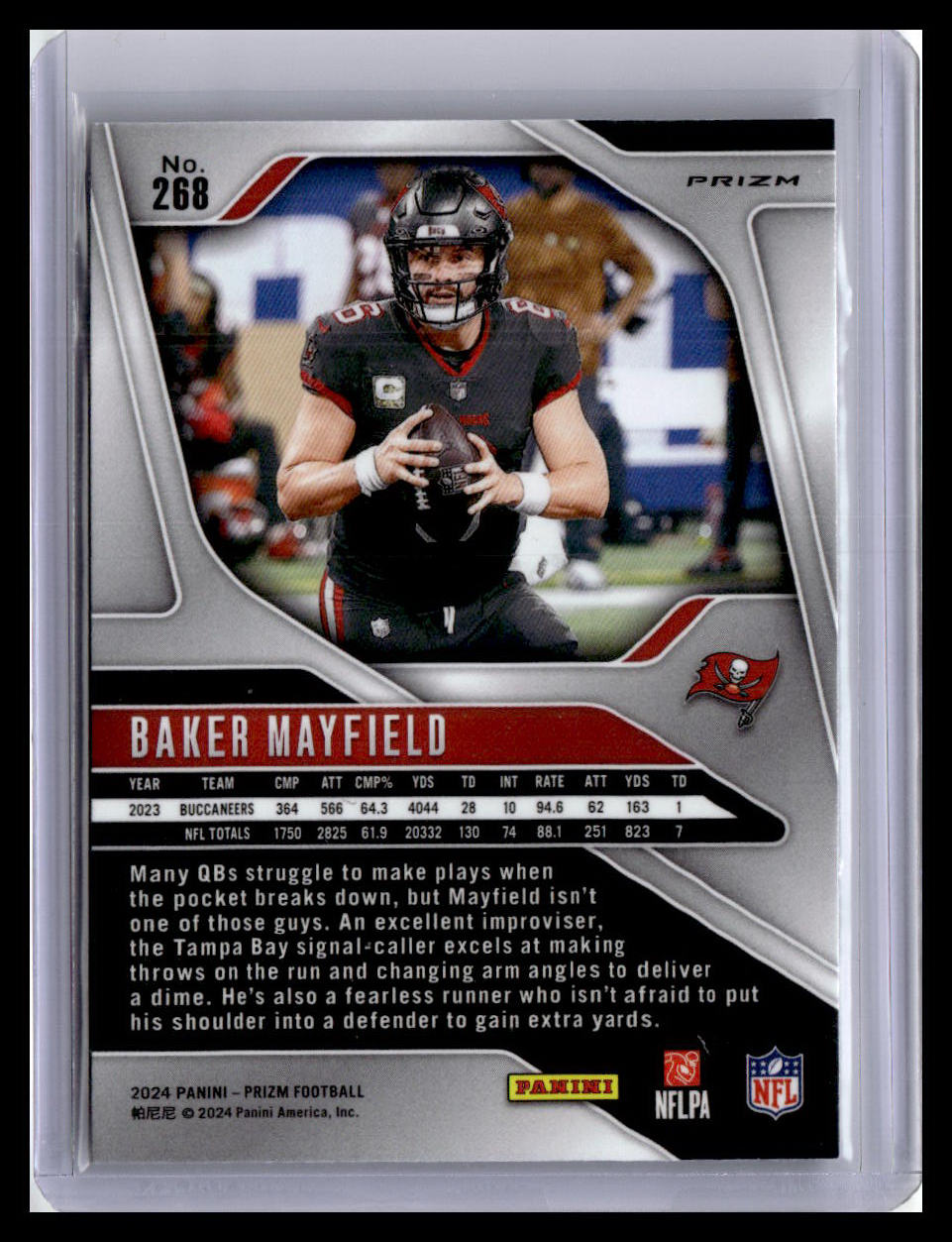 2024 Panini Prizm #268 Baker Mayfield Silver