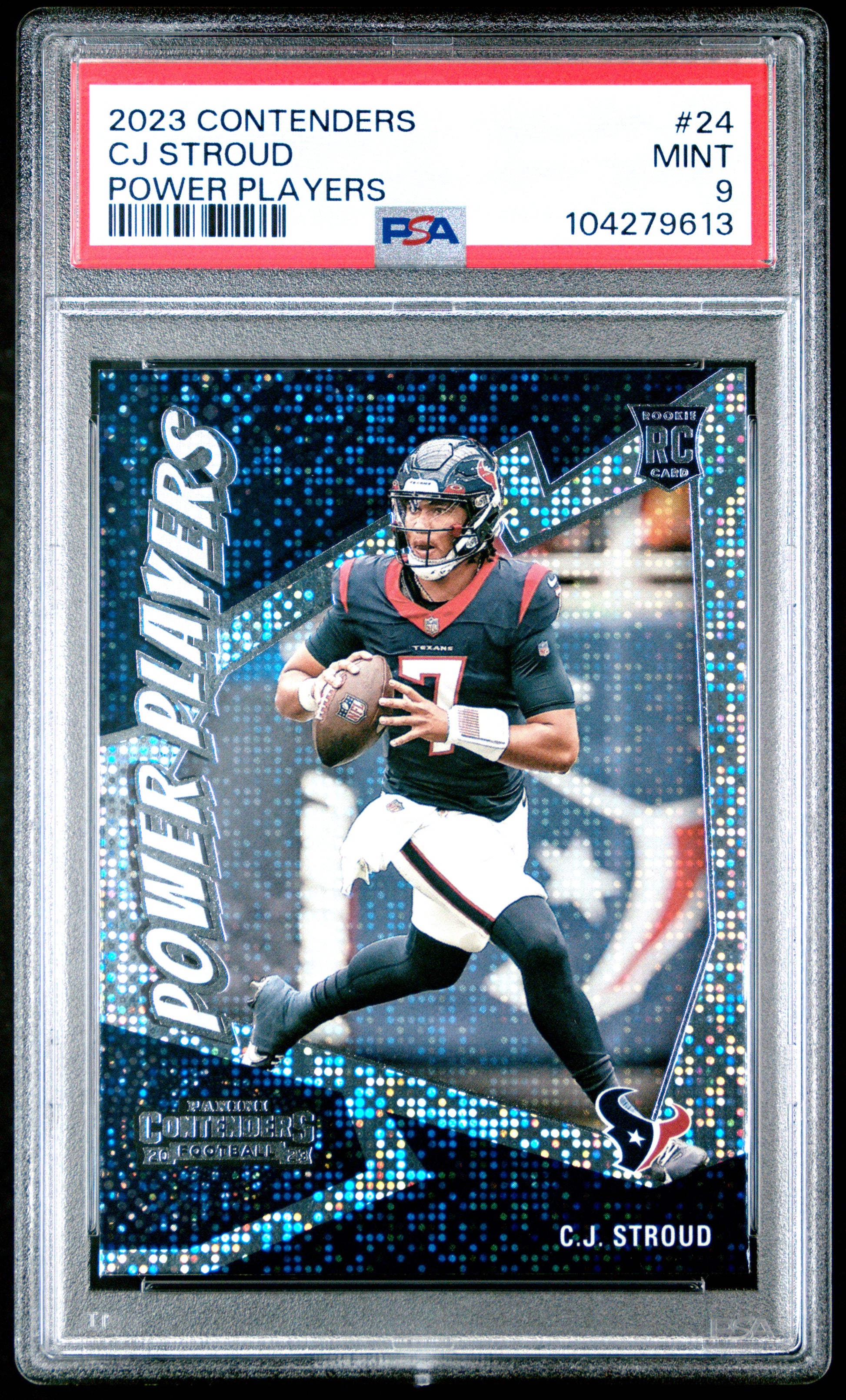2023 Panini Contenders Power Players #24 Cj Stroud PSA 9