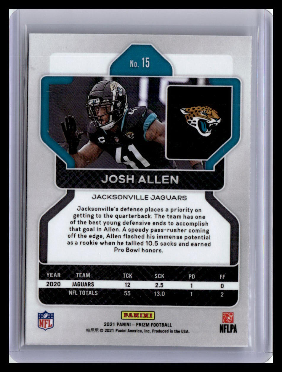 2021 Panini Prizm #15 Josh Allen