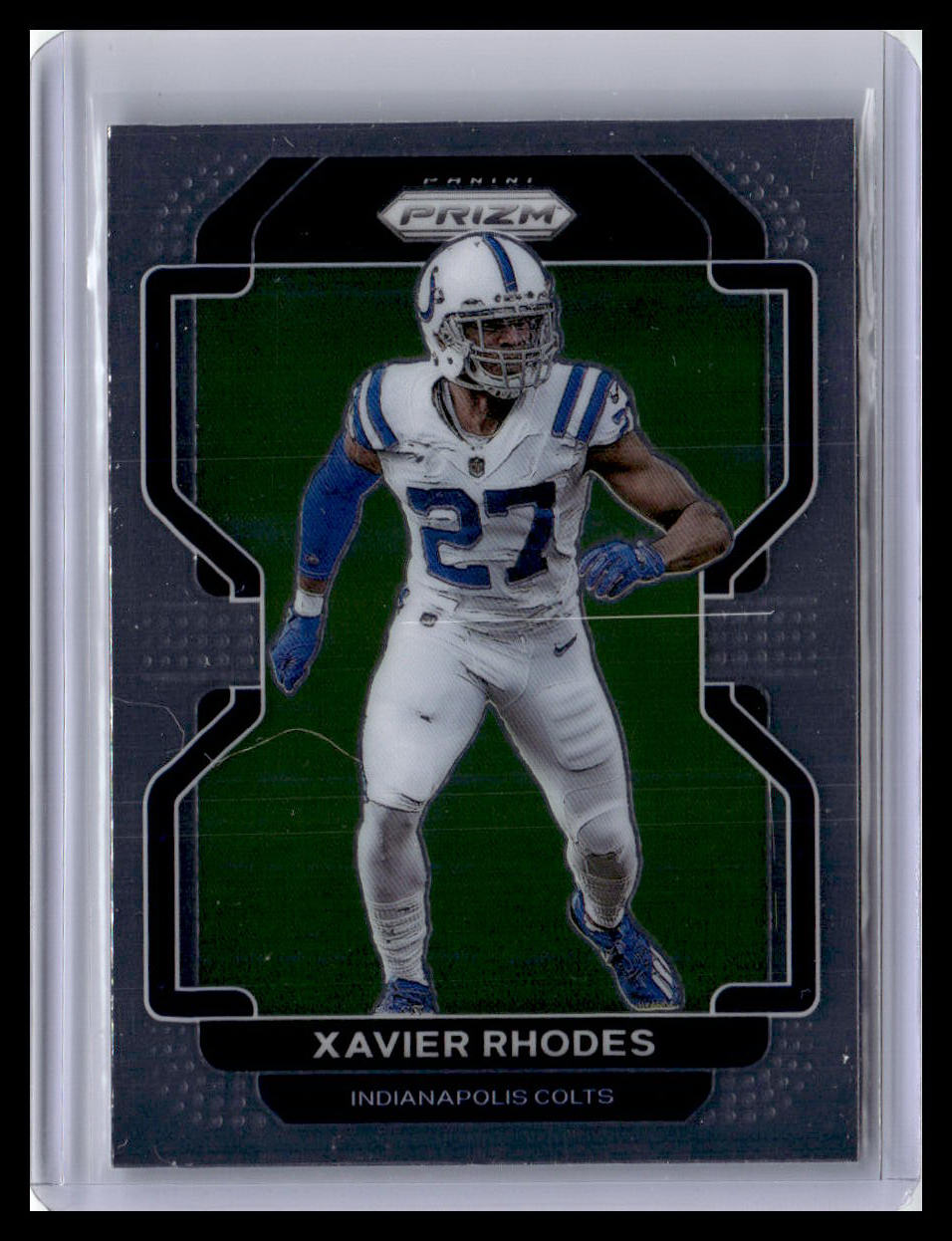 2021 Panini Prizm #29 Xavier Rhodes Silver