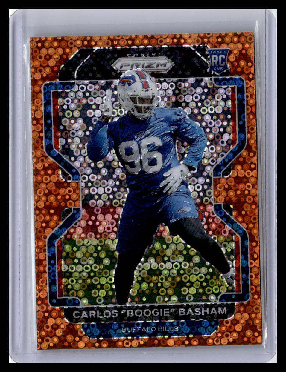 2021 Panini Prizm #436 Carlos "Boogie" Basham Disco