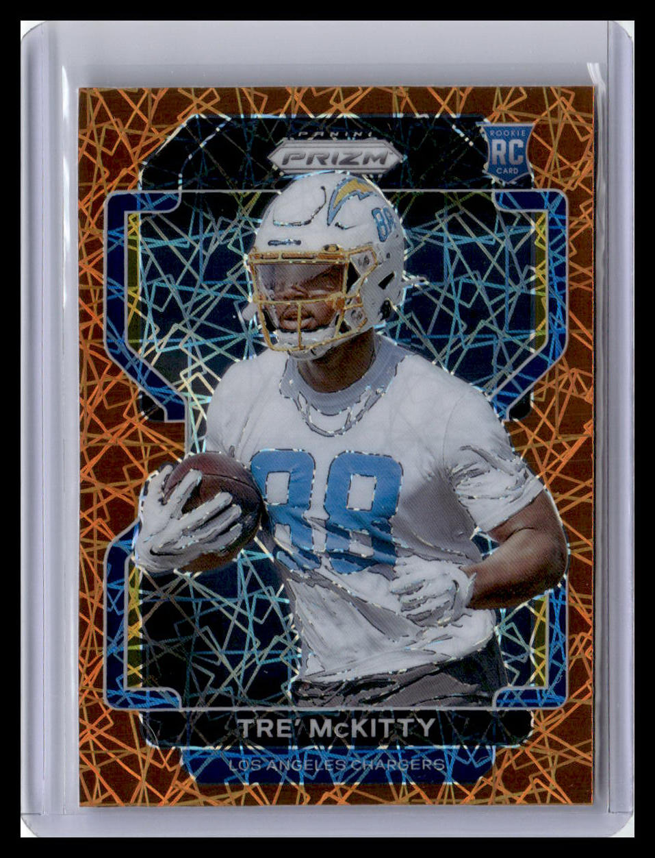 2021 Panini Prizm #416 Tre' McKitty Lazer