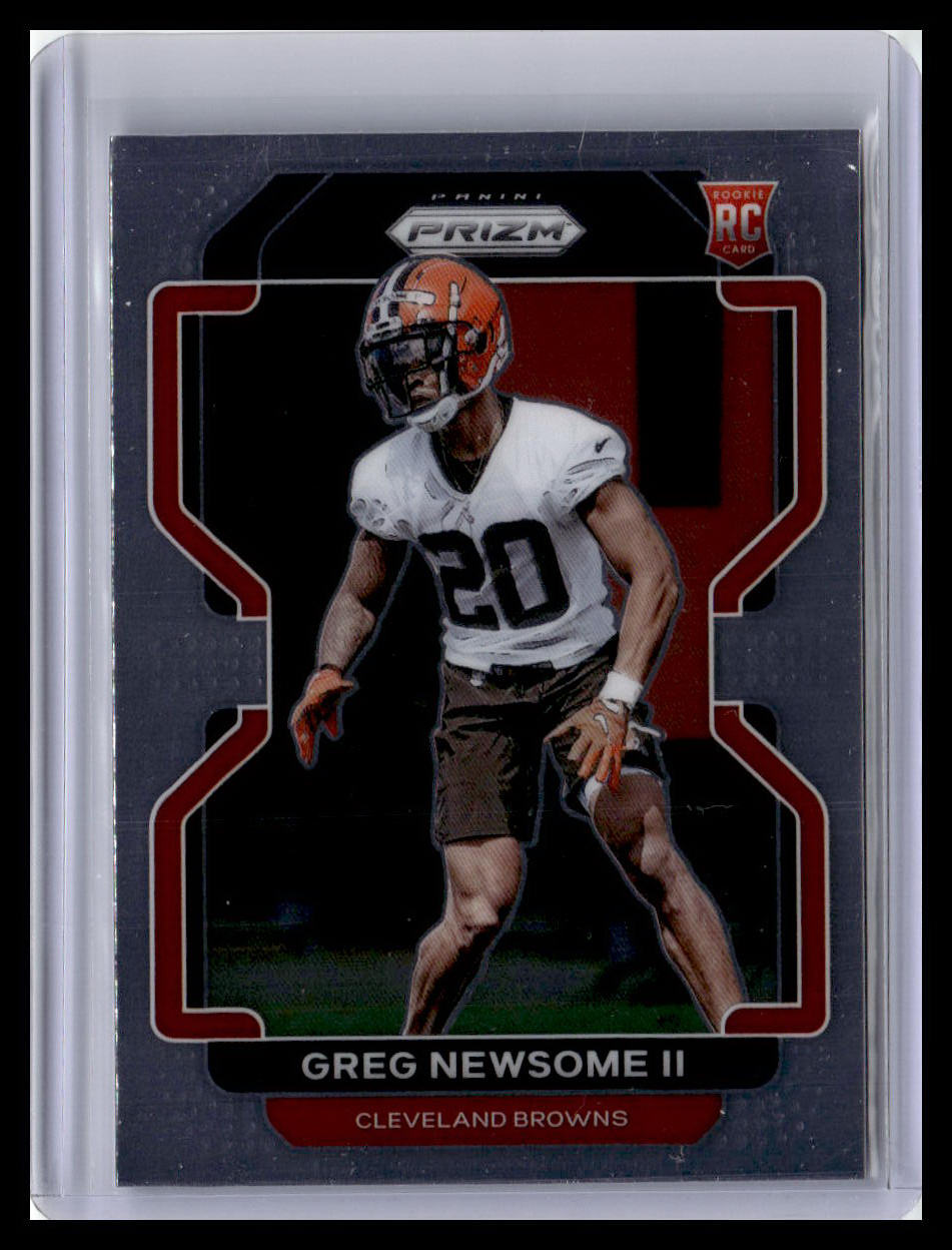 2021 Panini Prizm #376 Greg Newsome II
