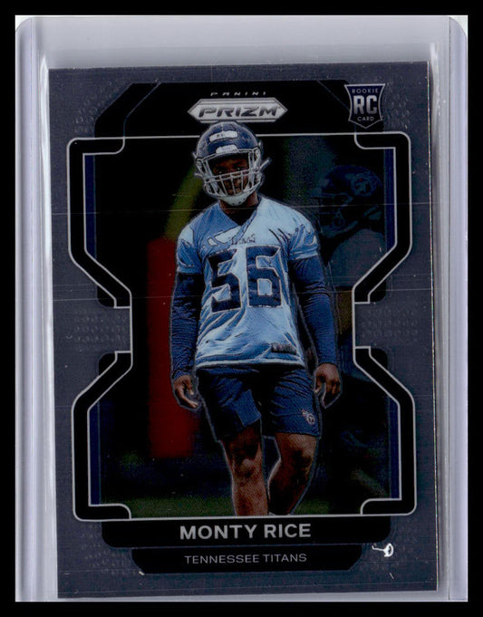 2021 Panini Prizm #420 Monty Rice