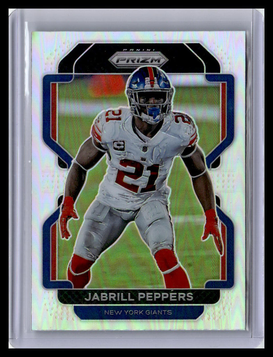 2021 Panini Prizm #235 Jabrill Peppers Silver