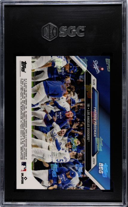 2024 Topps Now #866 Freddie Freeman SGC 10