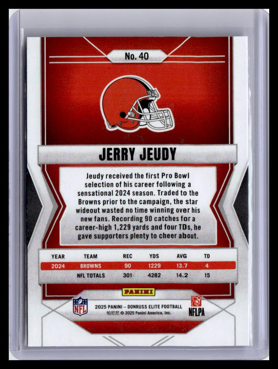 2025 Donruss Elite #40 Jerry Jeudy