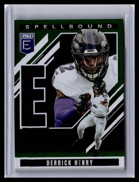 2025 Donruss Elite #30 Derrick Henry Spellbound Green