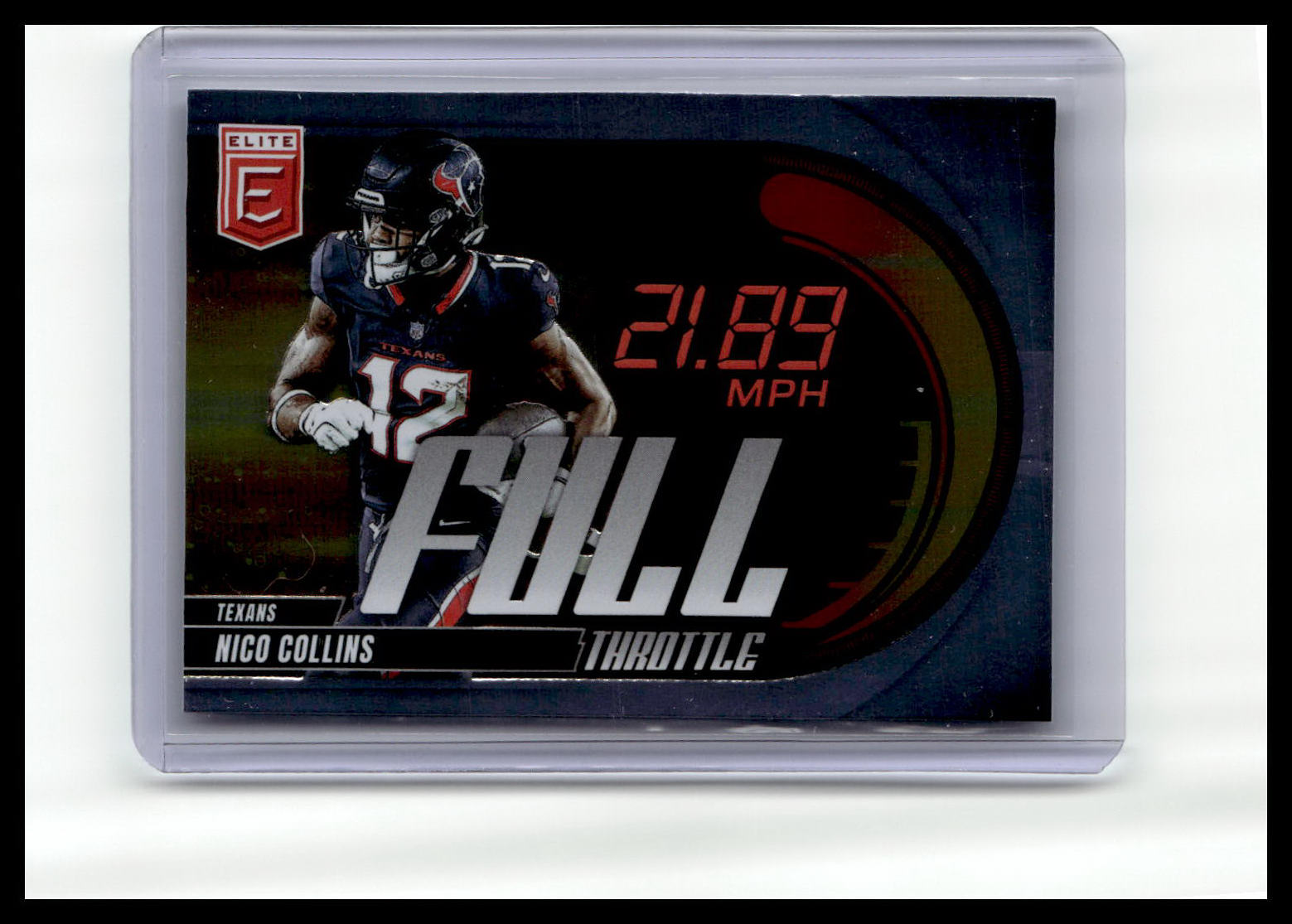2025 Donruss Elite #5 Nico Collins Full Throttle Green
