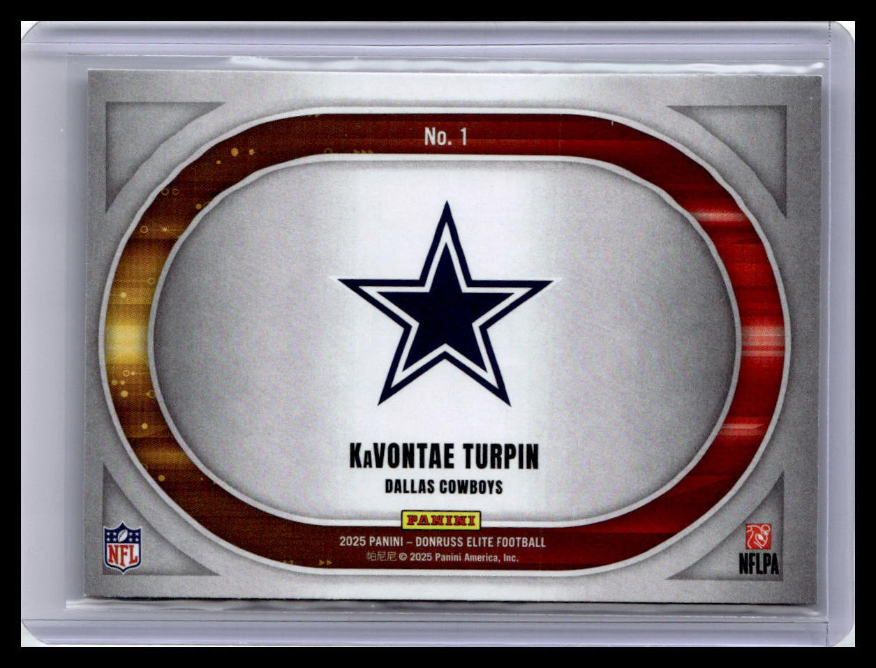 2025 Donruss Elite #1 KaVontae Turpin Full Throttle Green