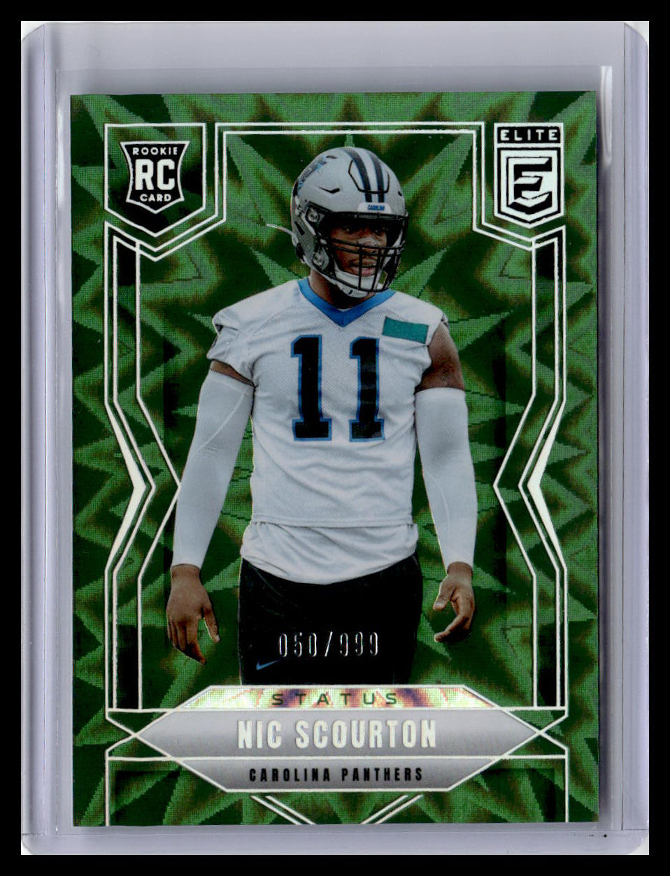 2025 Donruss Elite #139 Nic Scourton Status Explosion #/999