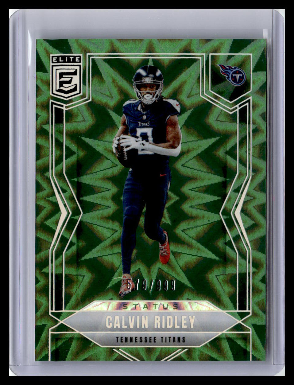 2025 Donruss Elite #3 Calvin Ridley Status Explosion #/999