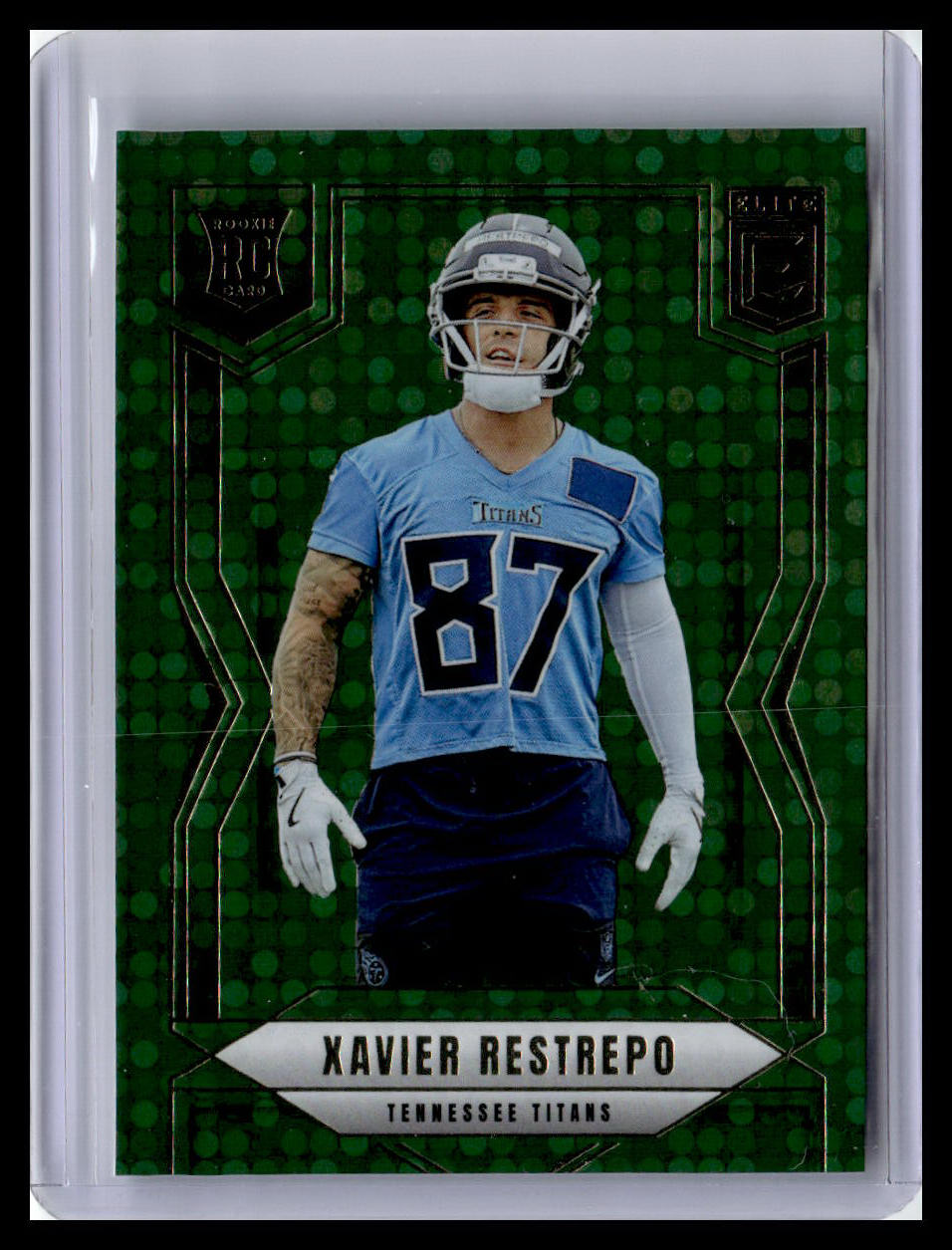 2025 Donruss Elite #136 Xavier Restrepo Green Disco