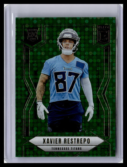 2025 Donruss Elite #136 Xavier Restrepo Green Disco