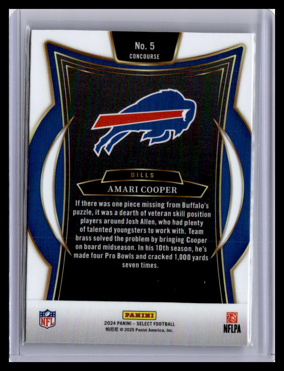 2024 Panini Select #5 Amari Cooper