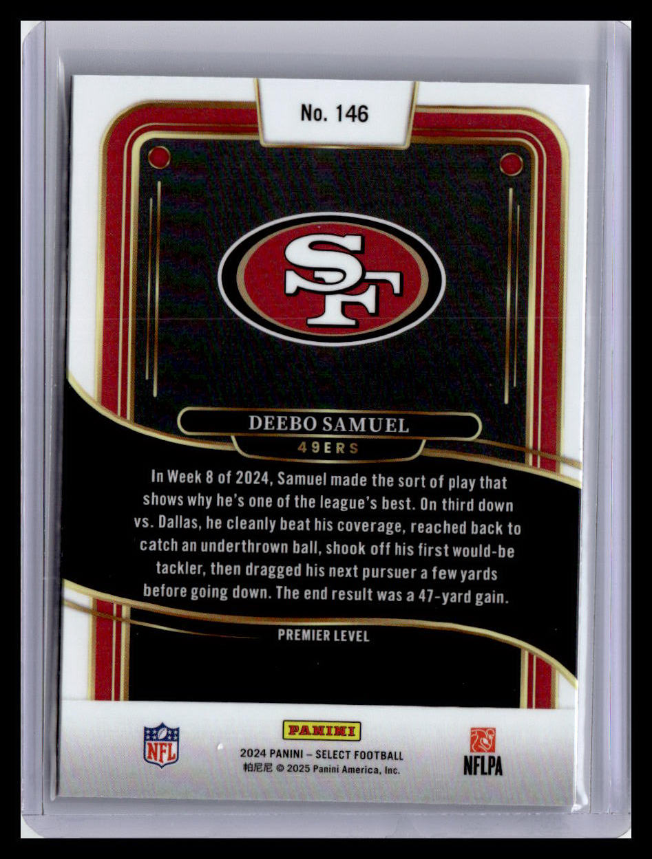 2024 Panini Select #146 Deebo Samuel